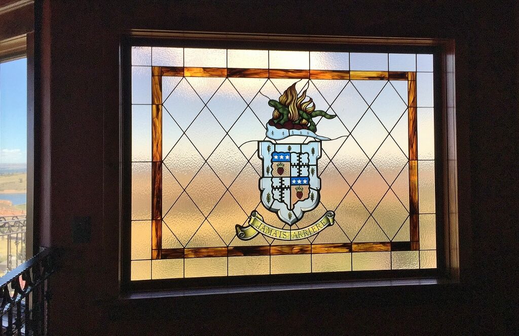 family crest stained glass san antonio