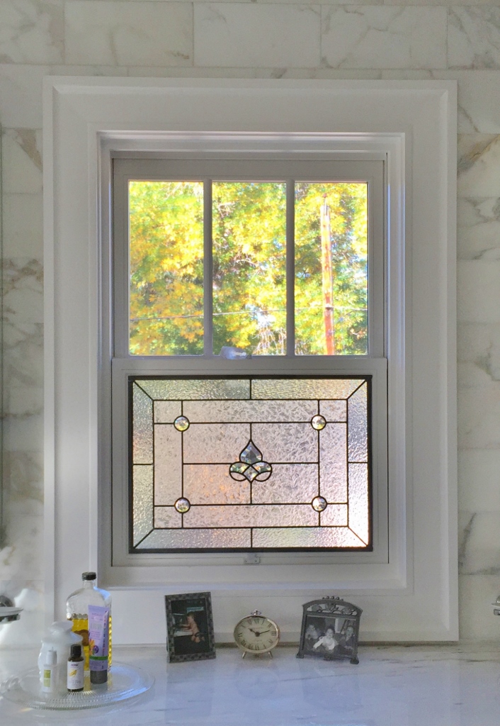 Stained Glass San Antonio Transom