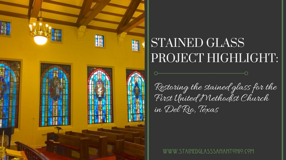 stained glass restoration del rio
