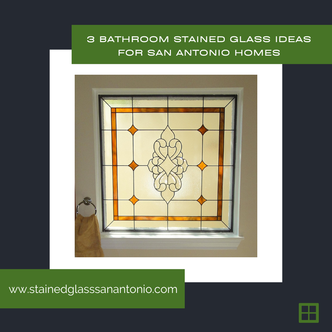 3 bathroom stained glass ideas